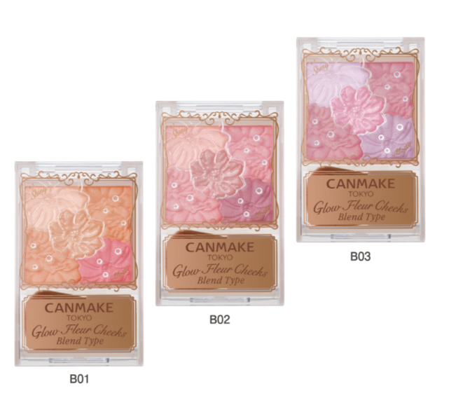Canmake - Glow Fleur Cheeks Blend Type at Skin Junction Australia