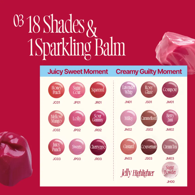 Fwee - Lip & Cheek Glowy Jelly Pot (with mini Jelly Keyring) at Skin Junction Australia