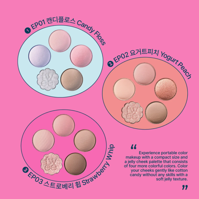 Fwee - Pocket Eye Palette at Skin Junction Australia