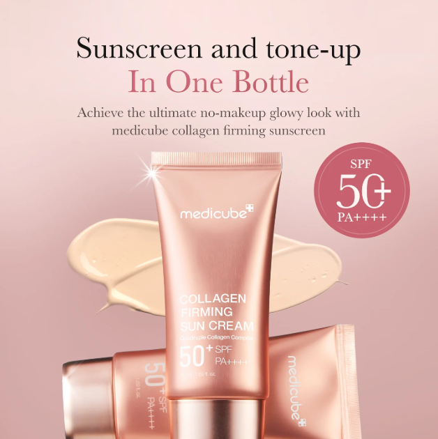 Medicube - Collagen Firming Sun Cream at Skin Junction Australia
