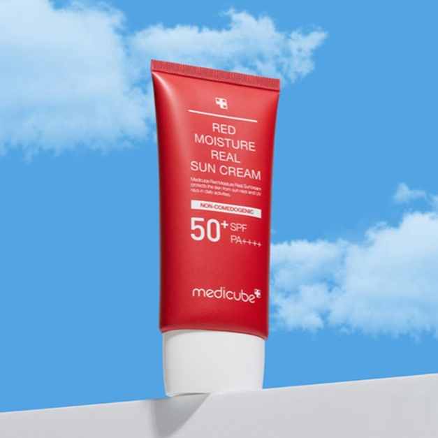Medicube - Red Moisture Real Sun Cream at Skin Junction Australia