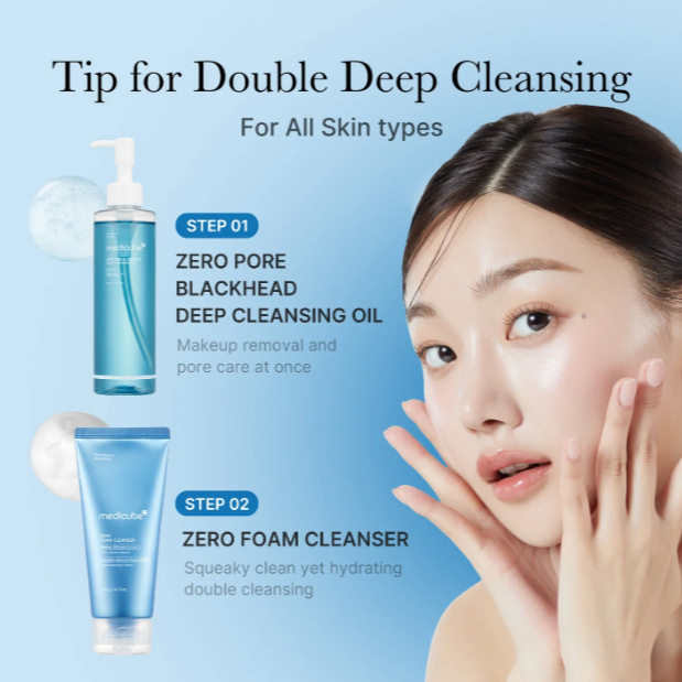 Medicube - Zero Pore Blackhead Deep Cleansing Oil at Skin Junction Australia