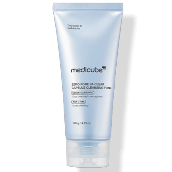 Medicube - Zero Pore SA Clear Capsule Cleansing Foam at Skin Junction Australia