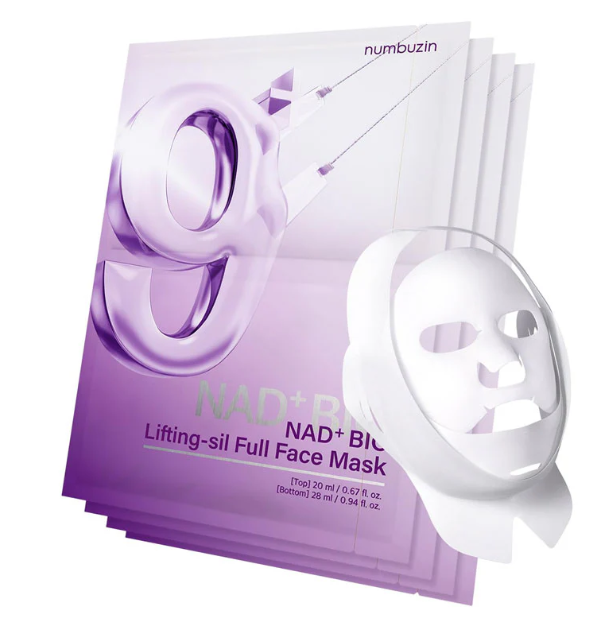 Numbuzin - No. 9 NAD Bio Lifting Full Face Mask Set at Skin Junction Australia