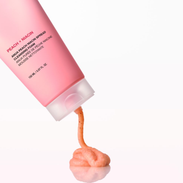 Anua - Peach Niacin Spread Cleansing Foam at Skin Junction Australia