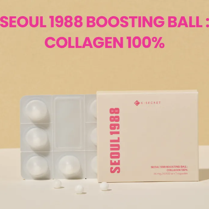 KSECRET - SEOUL 1988 Boosting Ball Collagen 100% at Skin Junction Australia