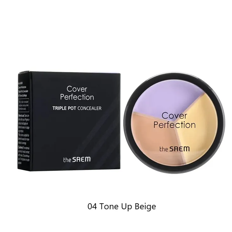 The Saem - Cover Perfection Triple Pot Concealer at Skin Junction Australia