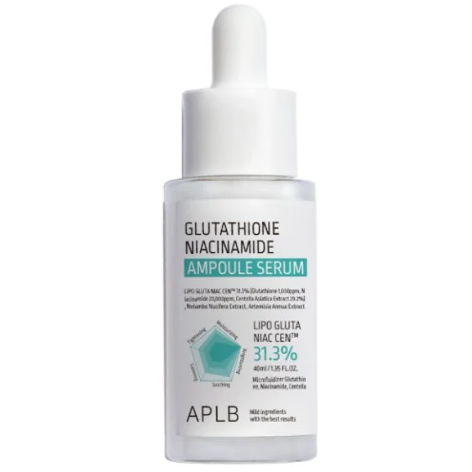 APLB Glutathione Niacinamide Ampoule Serum 40ml at Skin Junction