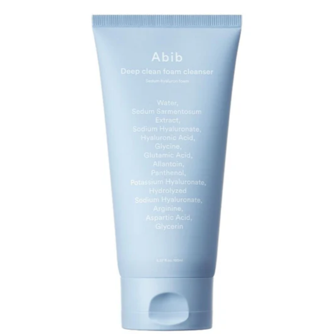 Abib - Deep Clean Foam Cleanser Sedum Hyaluron Foam at Skin Junction Australia