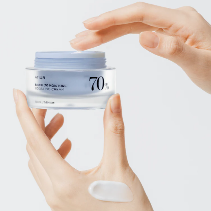 Anua Birch 70 Moisture Boosting Cream at Skin Junction Australia