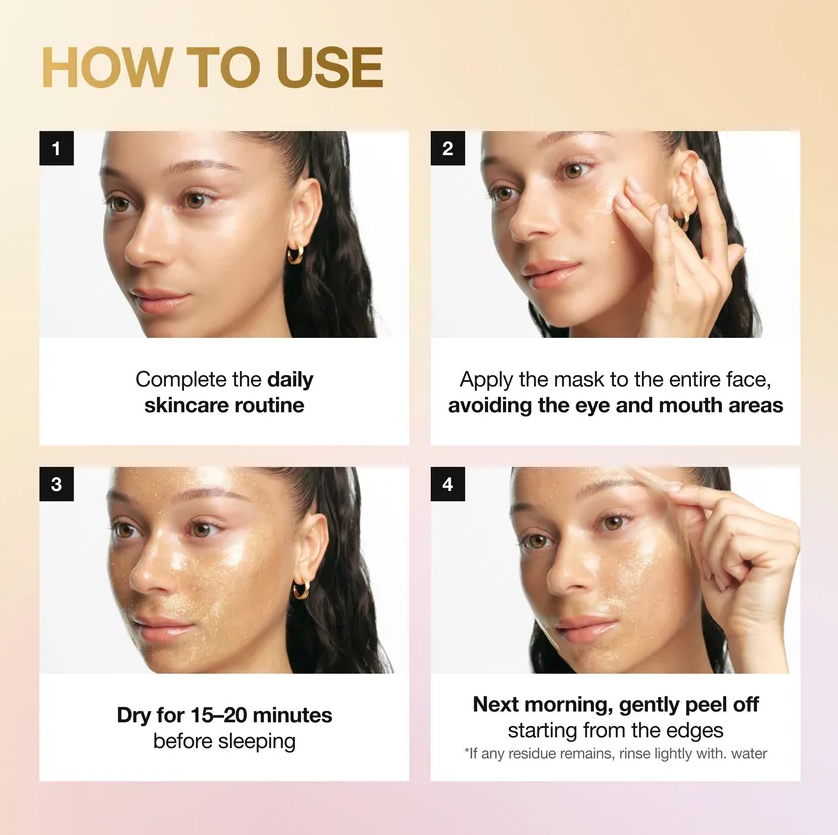 Anua – KPop Demon Hunters Golden Firming Collagen Wrapping Mask at Skin Junction Australia