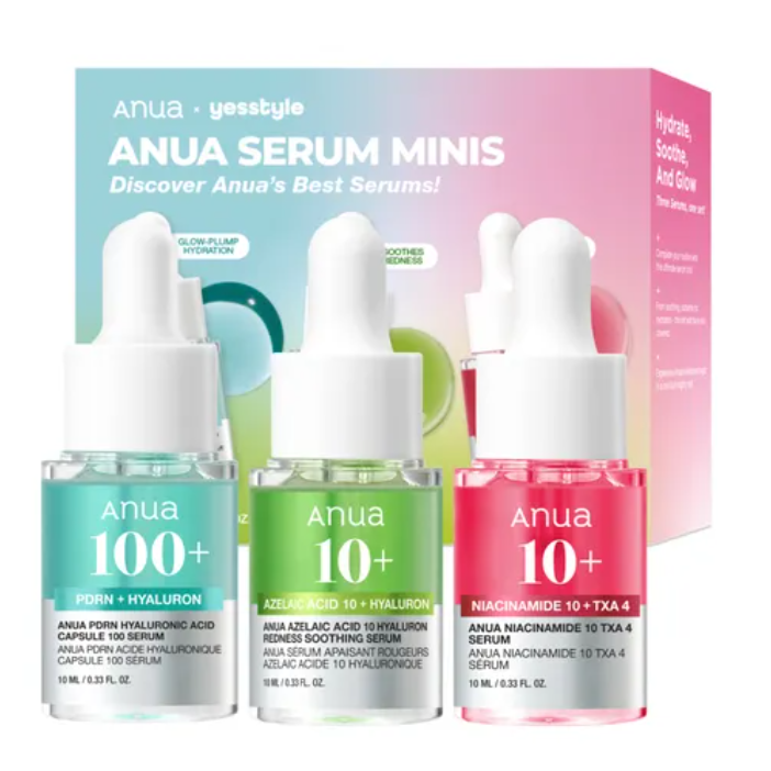 Anua - Serum Mini Trio Set at Skin Junction Australia