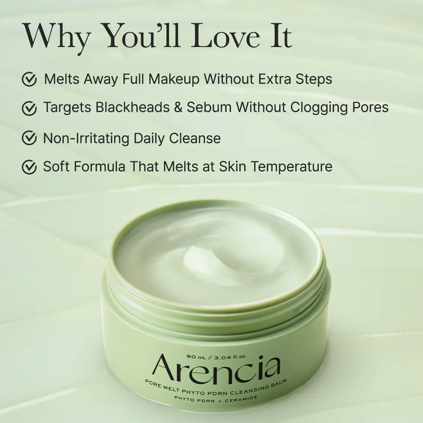 Arencia - Pore Melt Phyto PDRN Cleansing Balm at Skin Junction Australia