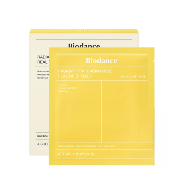 Biodance - Radiant Vita Niacinamide Real Deep Mask at Skin Junction Australia