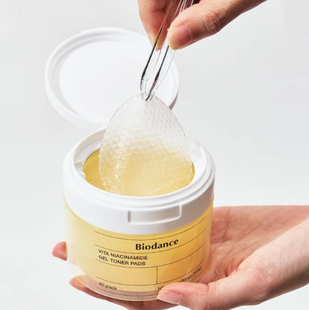 Biodance - Vita Niacinamide Gel Toner Pads at Skin Junction Australia