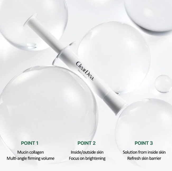 Cleardea – Mucin Collagen Voluming Cream Ampoule at Skin Junction Australia