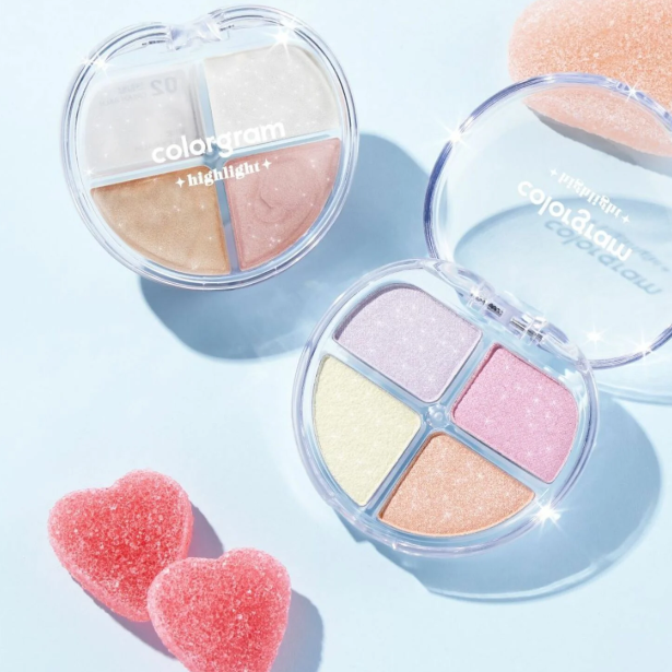 Colorgram - Tintin Dory Highlighter Palette at Skin Junction Australia