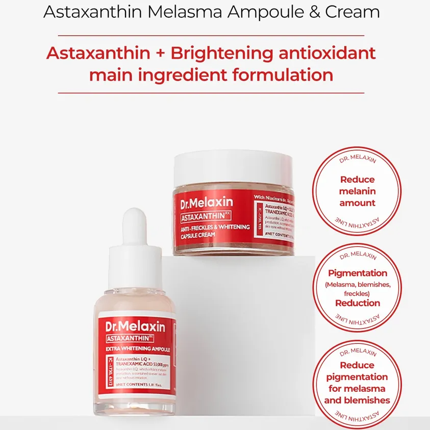 Dr. Melaxin - Astaxanthin Anti-Freckles & Whitening Capsule Cream [50ml] at Skin Junction Australia