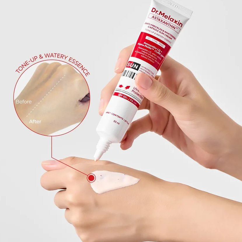 Dr. Melaxin - Astaxanthin Anti-Freckles Whitening Capsule Sun Cream at Skin Junction Australia