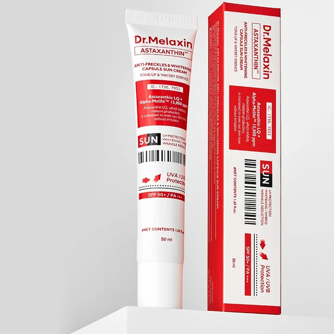 Dr. Melaxin - Astaxanthin Anti-Freckles Whitening Capsule Sun Cream at Skin Junction Australia