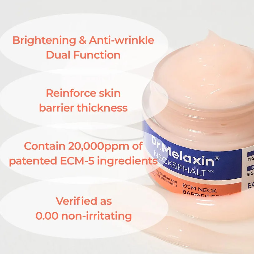 Dr.Melaxin – Necksphalt ECM Ceramide Neck Cream at Skin Junction Australia