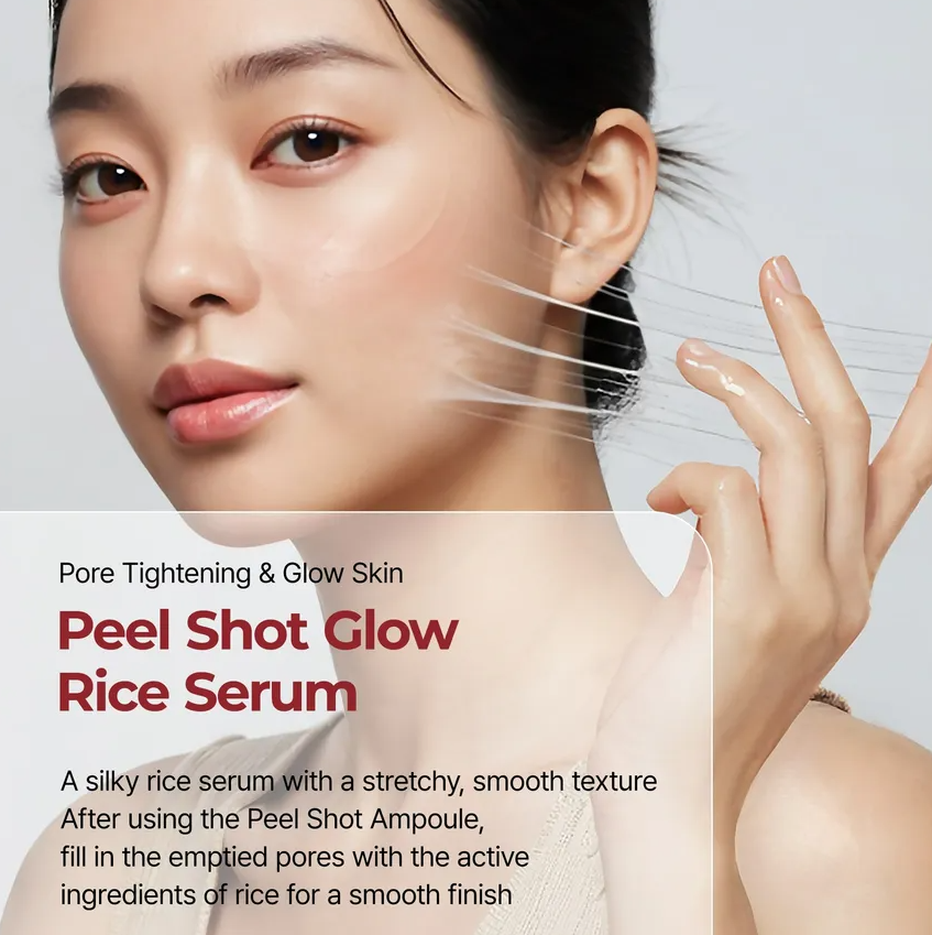 Dr Melaxin - Peel Shot Glow White Rice Serum 30ml at Skin Junction Australia
