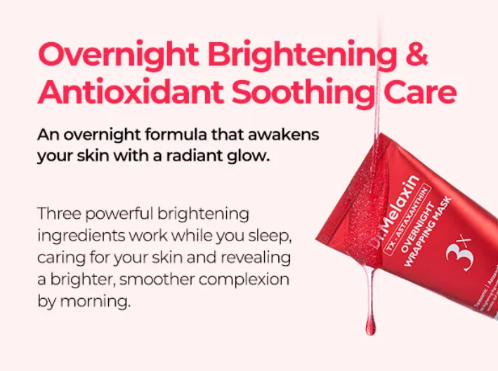 Dr. Melaxin - TX Astaxanthin Overnight Wrapping Mask at Skin Junction Australia