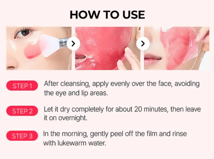Dr. Melaxin - TX Astaxanthin Overnight Wrapping Mask at Skin Junction Australia