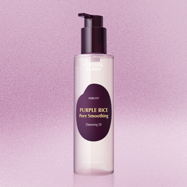 Eqqualberry - Purple Rice Pore Smoothing Cleansing Oil [200ml] at Skin Junction Australia