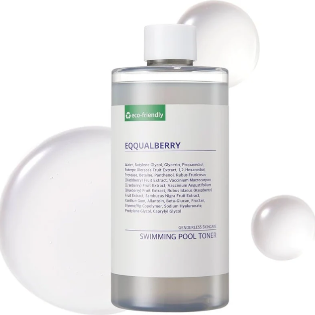 Eqqualberry - Swimming Pool Daily Facial Toner 300ml at Skin Junction Australia