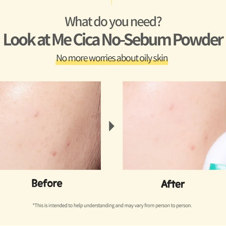 Esfolio - Look At Me Cica No-Sebum Powder KAKAO FRIENDS Edition at Skin Junction Australia