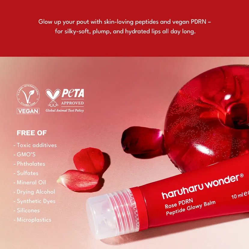 HaruHaru Wonder – Rose PDRN Peptide Glowy Balm at Skin Junction Australia