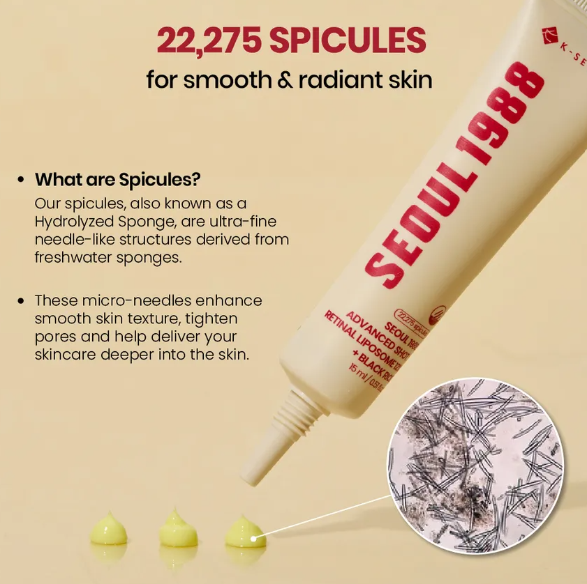 KSECRET - Seoul 1988 Advanced Shot: Retinal Liposome 12% + Black Rice at Skin Junction Australia