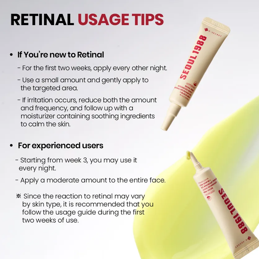 KSECRET - Seoul 1988 Advanced Shot: Retinal Liposome 12% + Black Rice at Skin Junction Australia