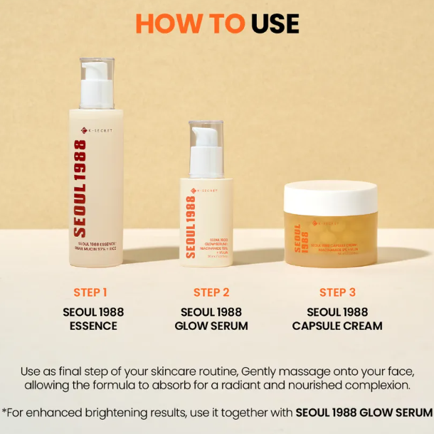 KSECRET - SEOUL 1988 Capsule Cream: Niacinamide 5% + Yuja [50ml] at Skin Junction Australia