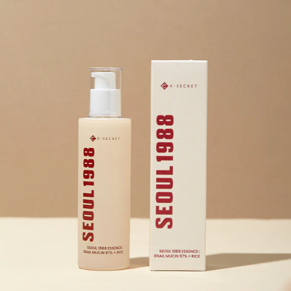 KSECRET - SEOUL 1988 Essence : Snail Mucin 97% + Rice [100ml] at Skin Junction Australia