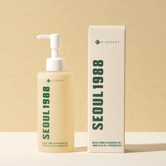 KSECRET - SEOUL 1988 Cleansing Oil : Pine Cica 1% + Probiotics at Skin Junction Australia