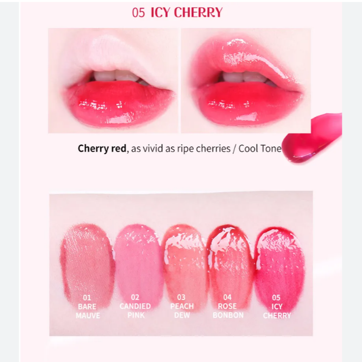 Macqueen - Dewy Water Glow Lip Tint at Skin Junction Australia