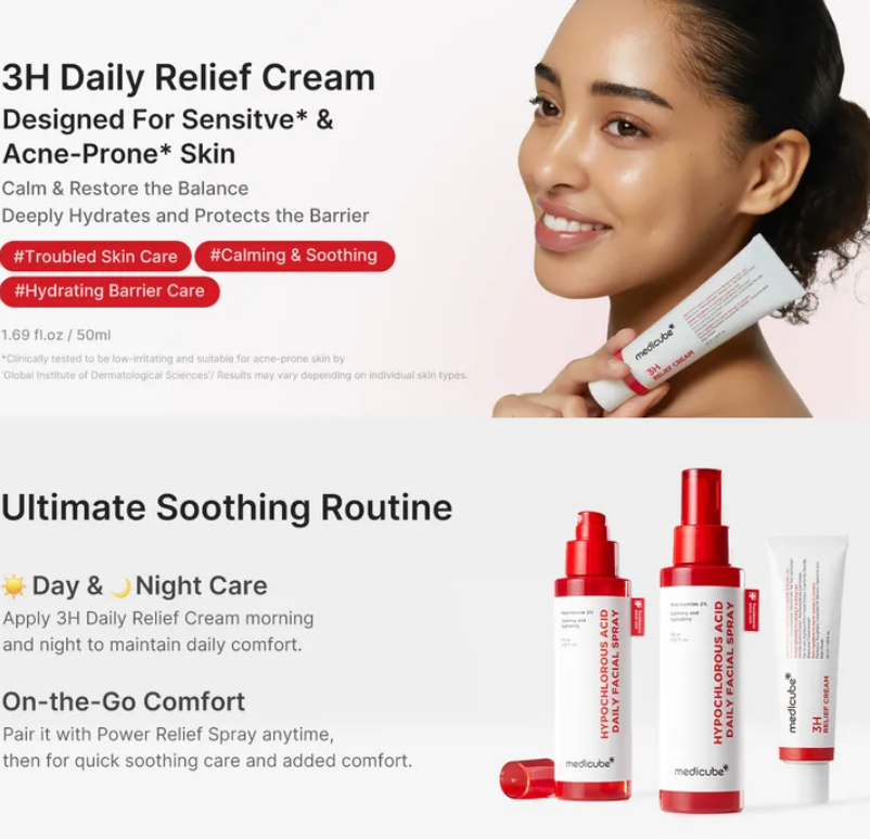 Medicube – 3H Relief Cream at Skin Junction Australia