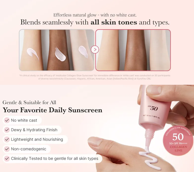 Medicube – Collagen Glow Sunscreen at Skin Junction Australia