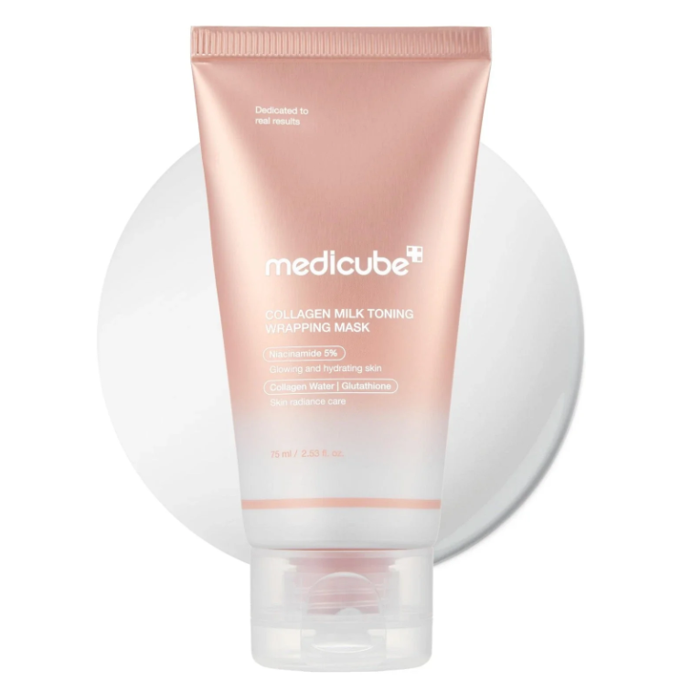 Medicube – Collagen Milk Toning Wrapping Mask at Skin Junction Australia
