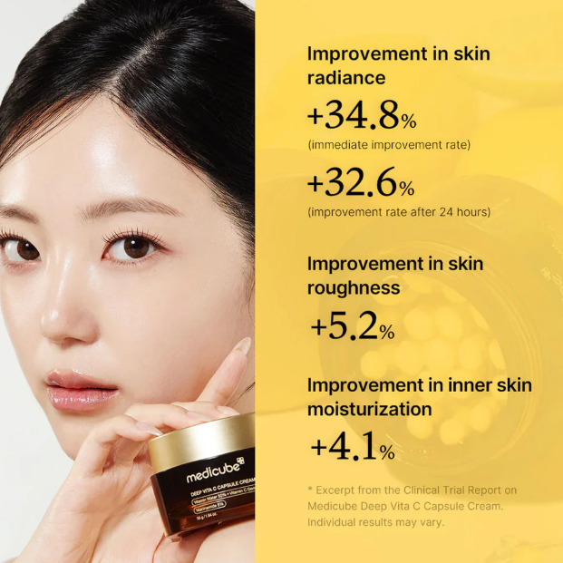 Medicube - Deep Vita C Capsule Cream at Skin Junction Australia