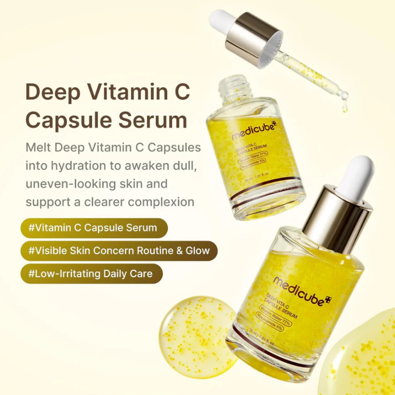 Medicube - Deep Vita C Capsule Serum at Skin Junction Australia