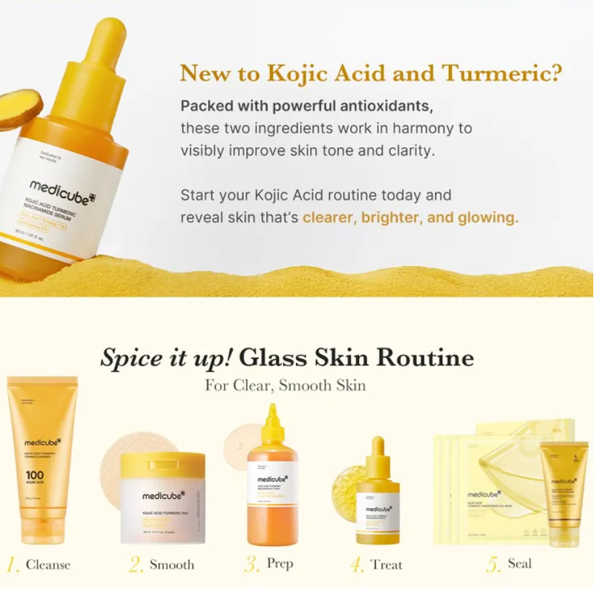 Medicube – Kojic Acid Turmeric Niacinamide Serum at Skin Junction Australia