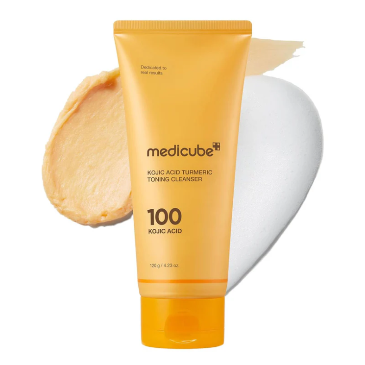 Medicube - Kojic Acid Turmeric Toning Cleanser [120g] at Skin Junction Australia