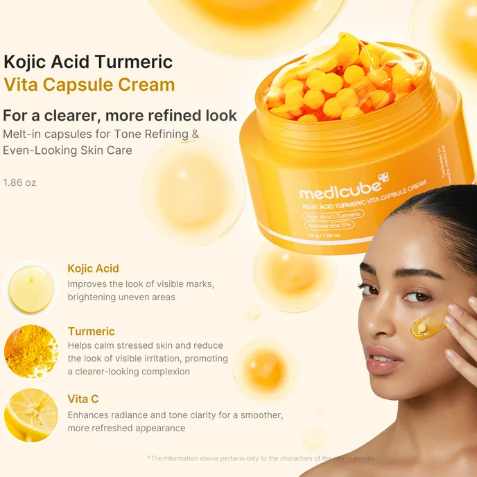 Medicube - Kojic Acid Turmeric Vita Capsule Cream at Skin Junction Australia