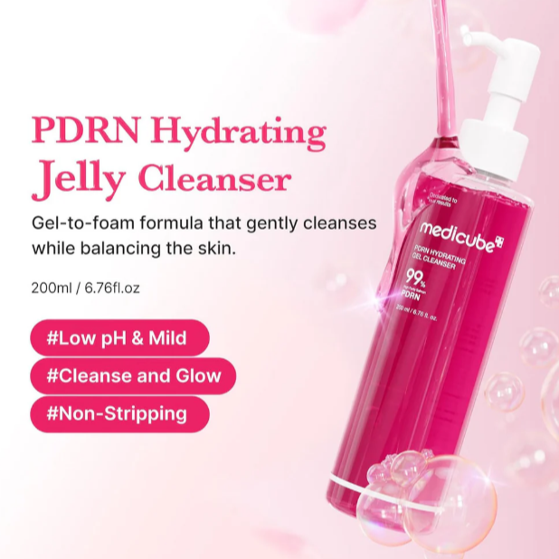 Medicube – PDRN Hydrating Gel Cleanser 200ml at Skin Junction Australia