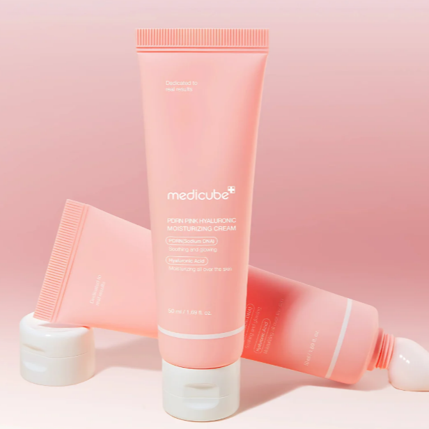 Medicube - PDRN Pink Hyaluronic Moisturizing Cream at Skin Junction Australia