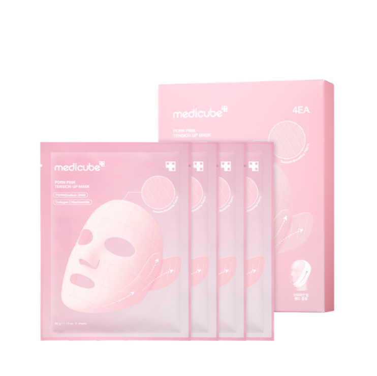 Medicube - PDRN Pink Tension Up Mask (4 sheets) at Skin Junction Australia