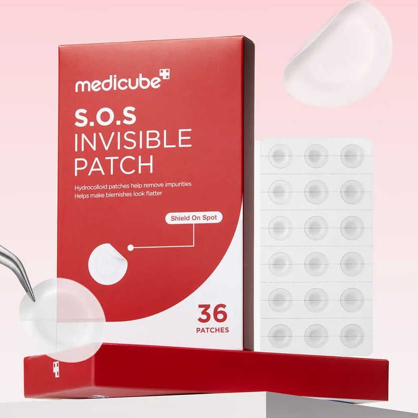 Medicube – S.O.S Invisible Patch Set [36 Patches] at Skin Junction Australia